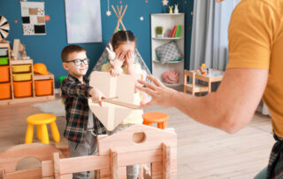 Garde d'enfants lors d'un mariage