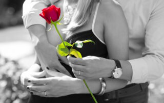 mariage noir et blanc